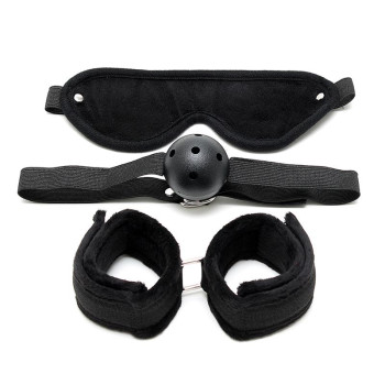 Bondage Set 3 Pieces Black