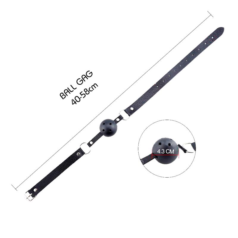 Secret Desires Black 8 Pieces BDSM