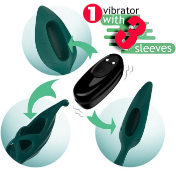 Female Vibrator and Sleeves Set