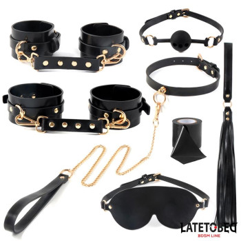 Bondage Kit with 8 Pcs with Storage Bag