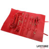 7 pcs Bondage Set with Carry bag Red
