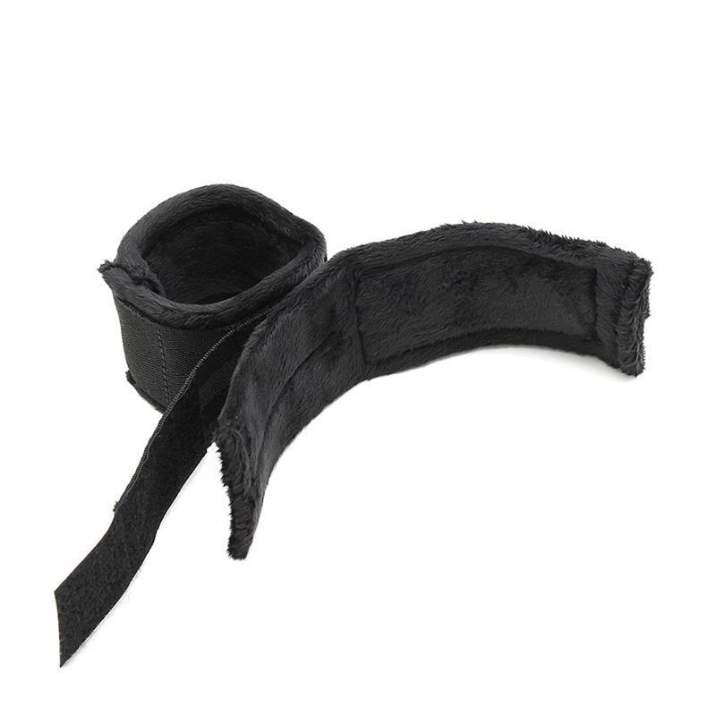 Hand Cuffs with Mask Adjustable Black