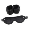 Hand Cuffs with Mask Adjustable Black