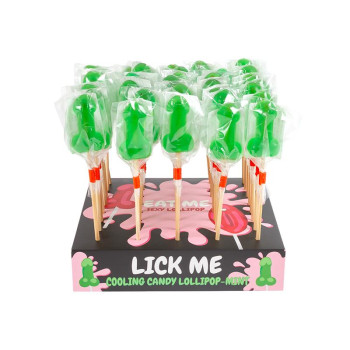 Display Mint Lollipops Cooling Effect 40 Pcs.