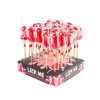 Display Cherry Lollipops Spicy Warming Effect 40 pcs