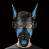 Rebellion Reign Scarred Alpha Pup Mask Blue