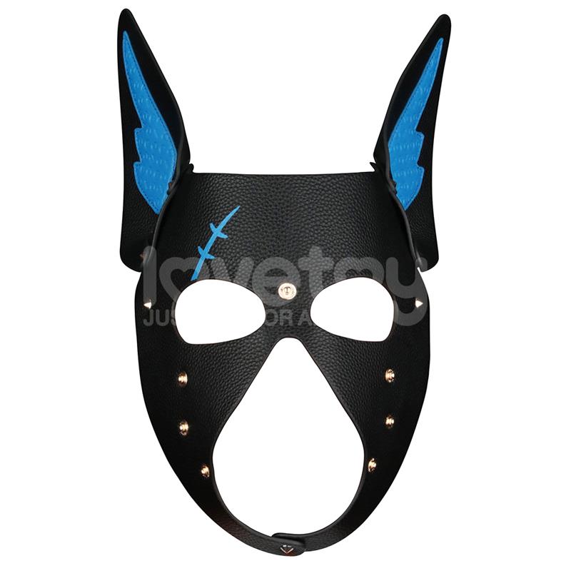 Rebellion Reign Scarred Alpha Pup Mask Blue