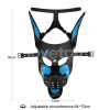 Rebellion Reign Scarred Alpha Pup Mask Blue