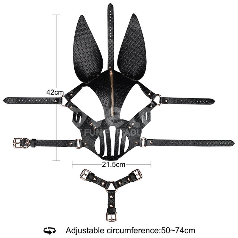 Rebellion Reign Dark Bunny Mask
