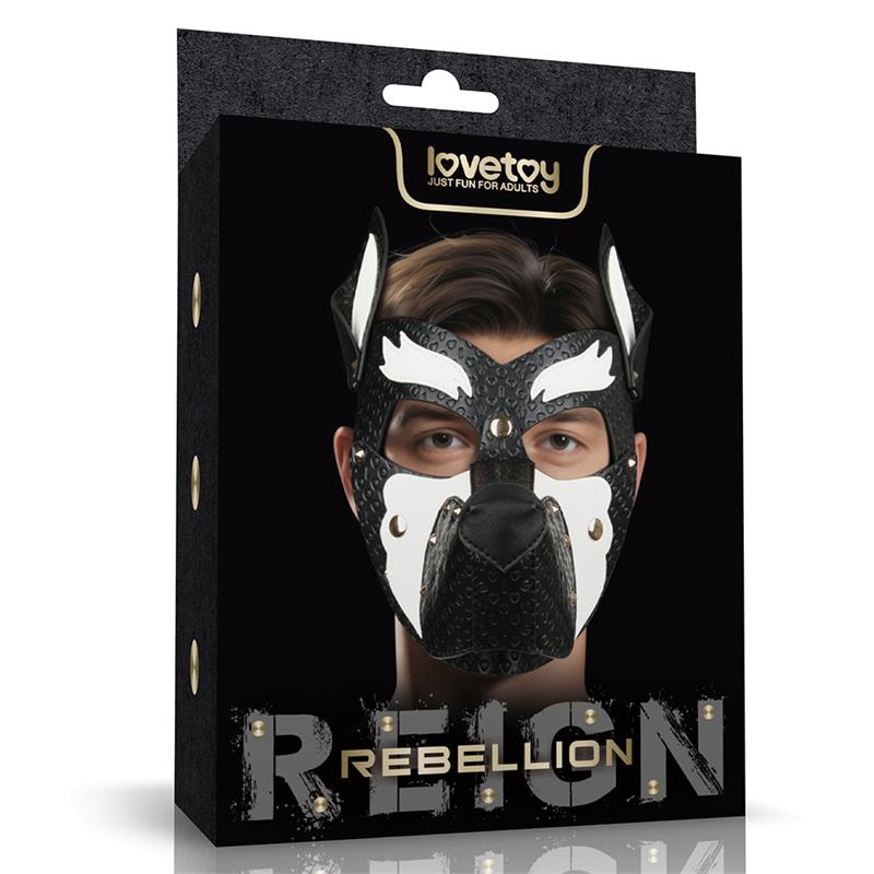 Rebellion Reign Howl Pup Mask White