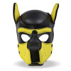 Hound Neoprene Dog Hound Removable Muzzle Black/Yellow One Size