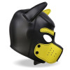 Hound Neoprene Dog Hound Removable Muzzle Black/Yellow One Size