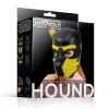 Hound Neoprene Dog Hound Removable Muzzle Black/Yellow One Size