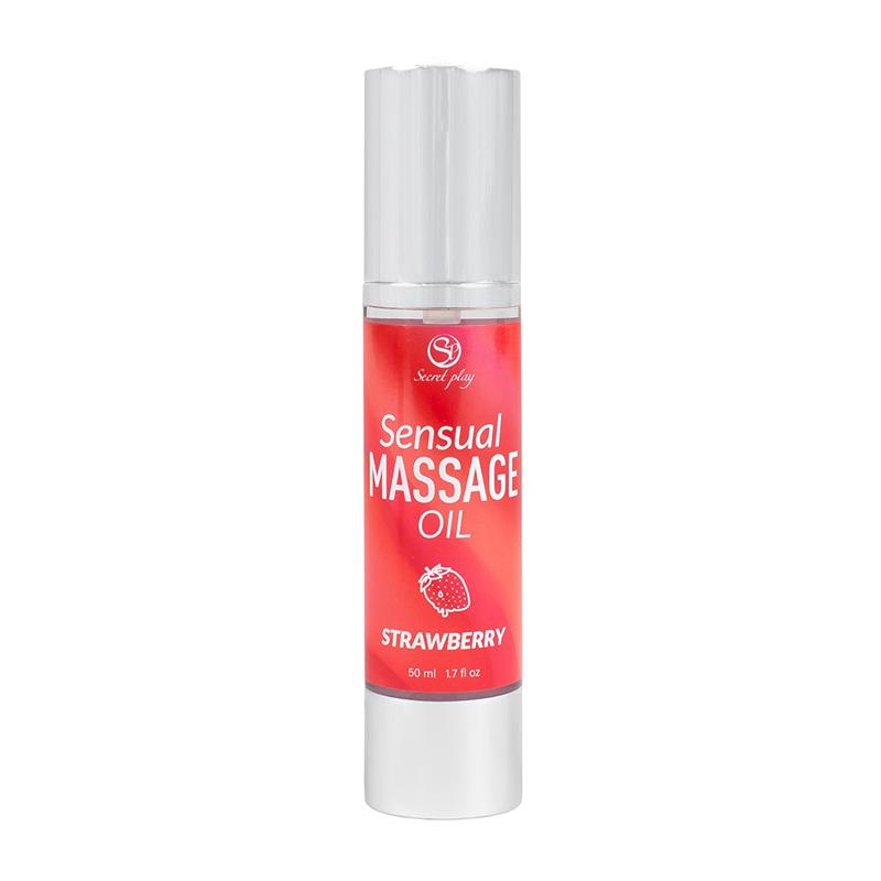 Sensual Massage Oil Strawberry 50 ml.