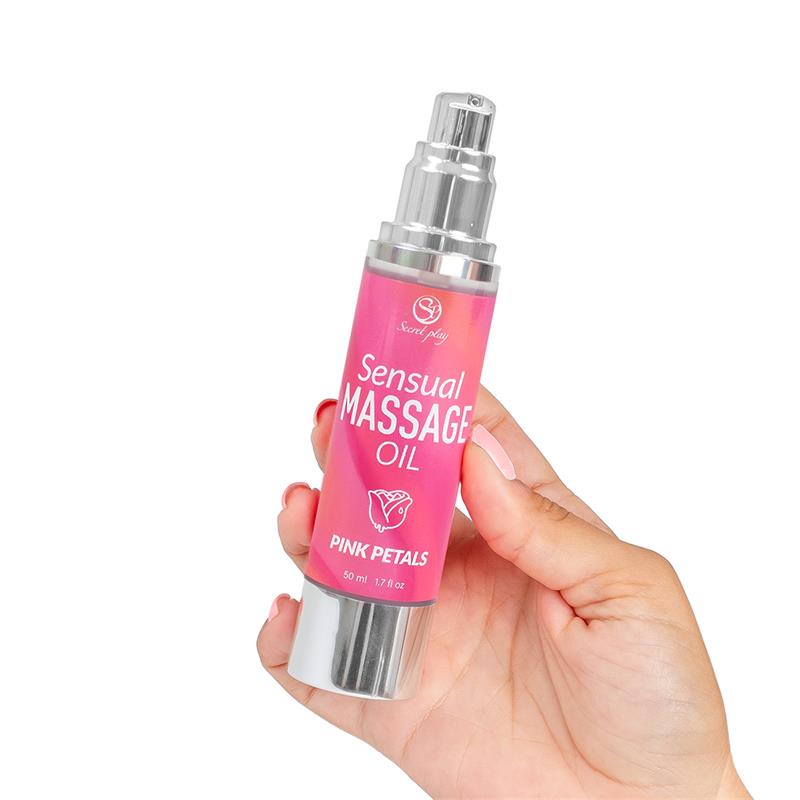 Sensual Massage Oil Pink Petals 50 ml.