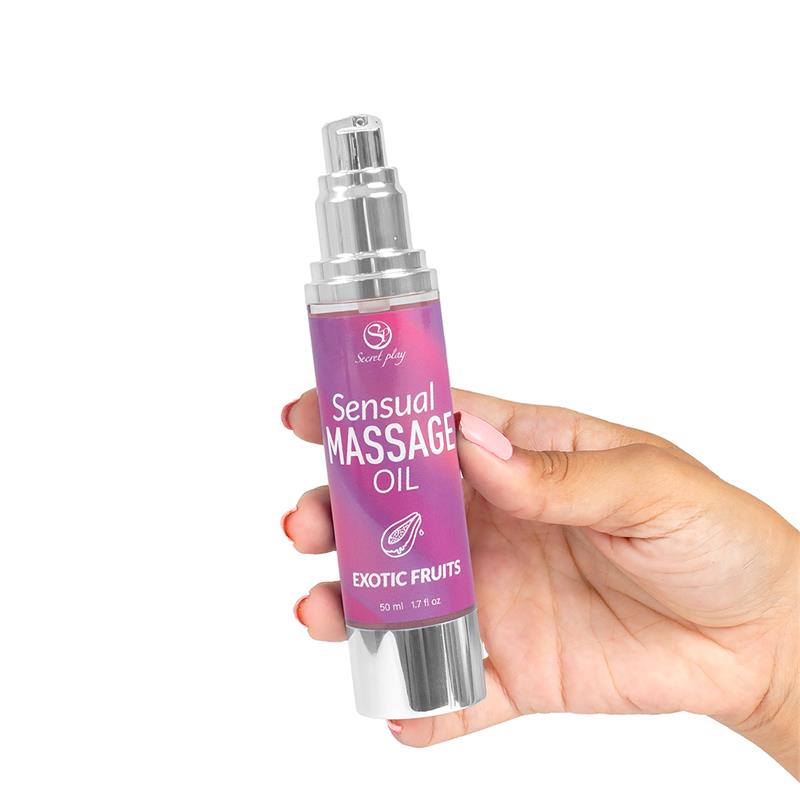 Sensual Massage Oil Exotic Fruits 50 ml.