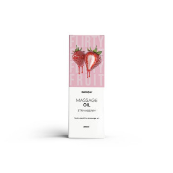High-Quality Massage Oil 250 ml Strawberry