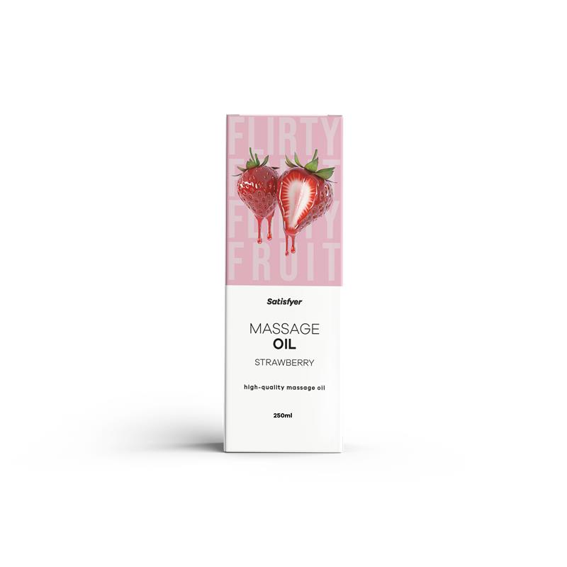 High-Quality Massage Oil 250 ml Strawberry