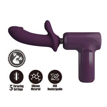 Dj Scholar Thrusting Gun 5 Modes Purple
