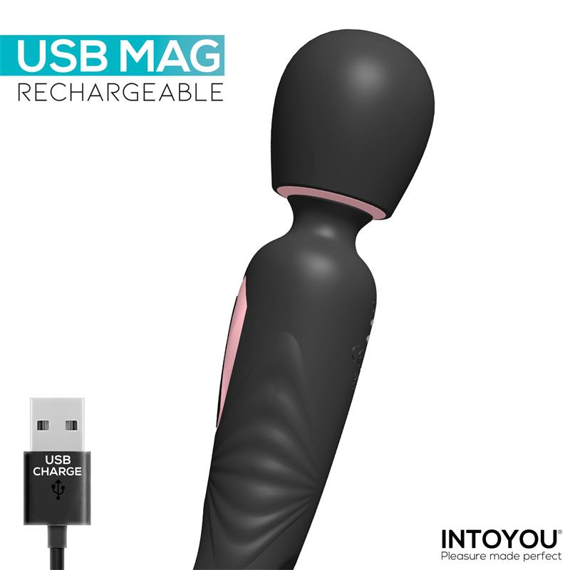 Lexy Vibrating Wand with Internal Flipping Tongue