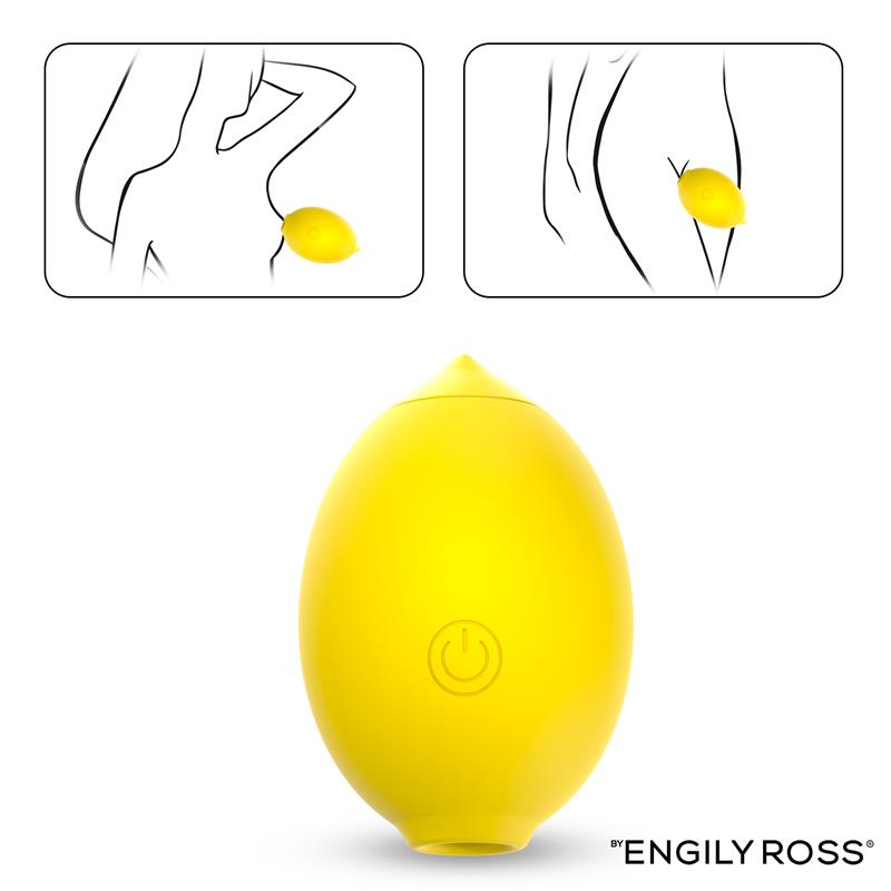 Lemon Clitoral Stimulator with Suction