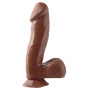 Dildo 16,51 cm Brown