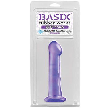 Dildo 16,51 cm with Suction Purple