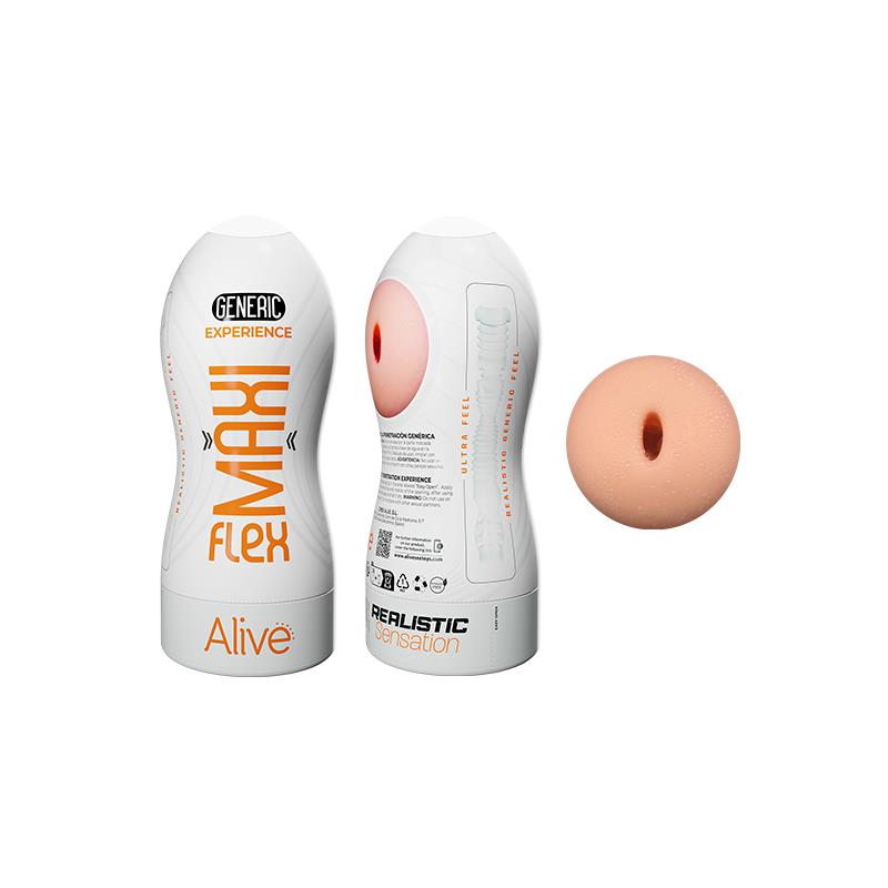 Generic Maxi Flesh Masturbator Size L