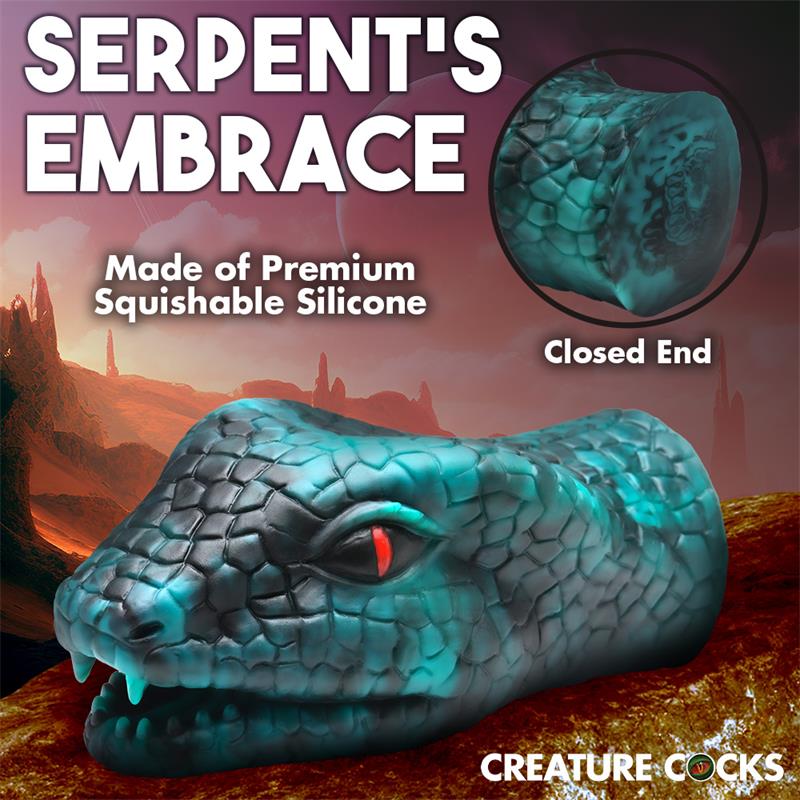 Serpentine Snake Masturbator Silicone