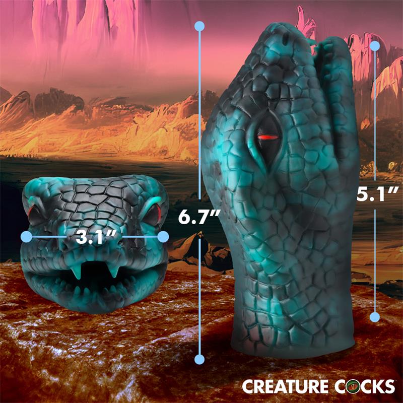 Serpentine Snake Masturbator Silicone