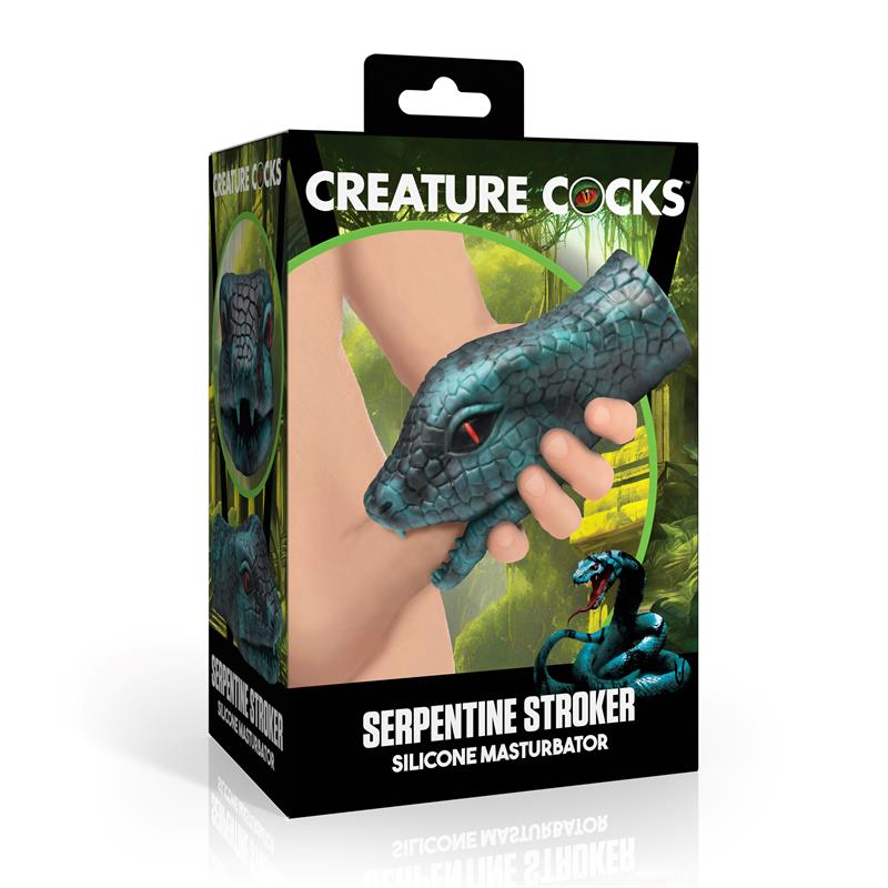 Serpentine Snake Masturbator Silicone