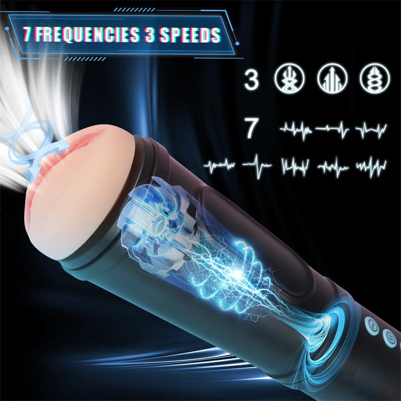 Locker Masturbator with Vibrating and Sucking Efect