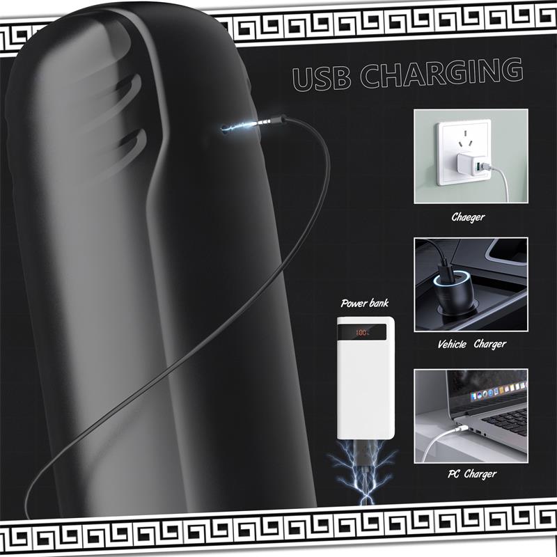 Cosima Masturbator with Thrusting, Vibration and suction efect