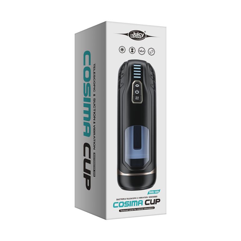Cosima Masturbator with Thrusting, Vibration and suction efect