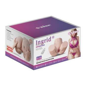 Ingrid Torso with Vibration and Sucking Efect 15.3 kg