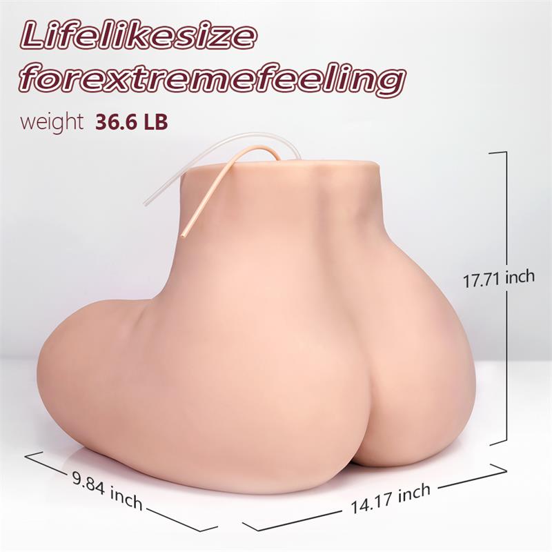 Ingrid Torso with Vibration and Sucking Efect 15.3 kg