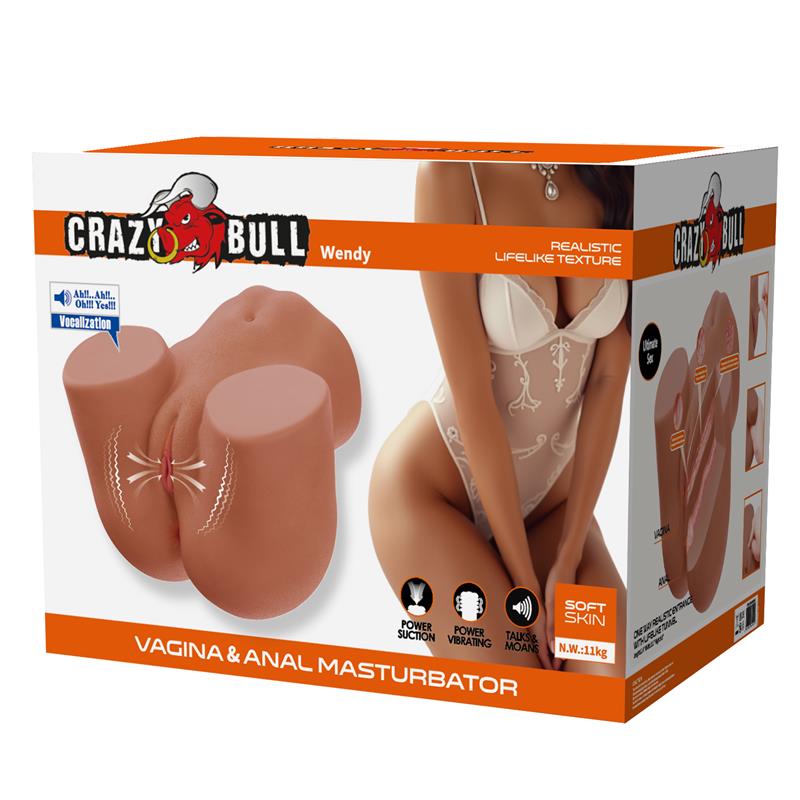 Masturbator with Vibration, Suction Efect and Voice 11 kg