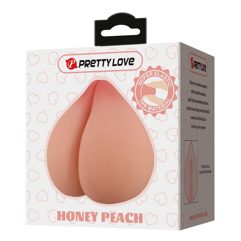 Honey Peach-Shaped Male Masturbator