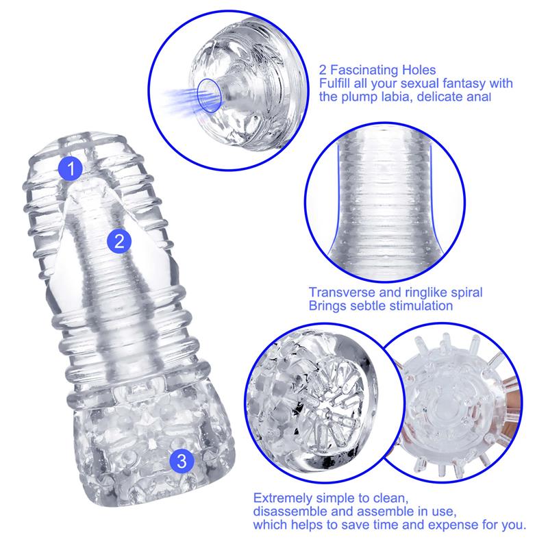 Hannx1 Ultimate Handjob Stroker Open Concept  5.9