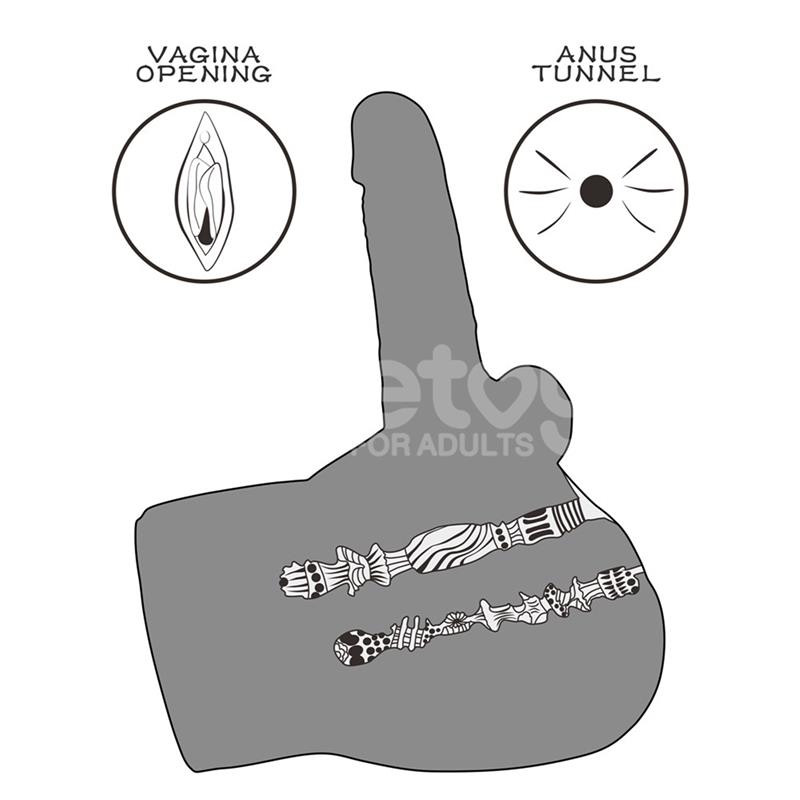 Streetgirls 17 Masturbator with Bendable Dildo