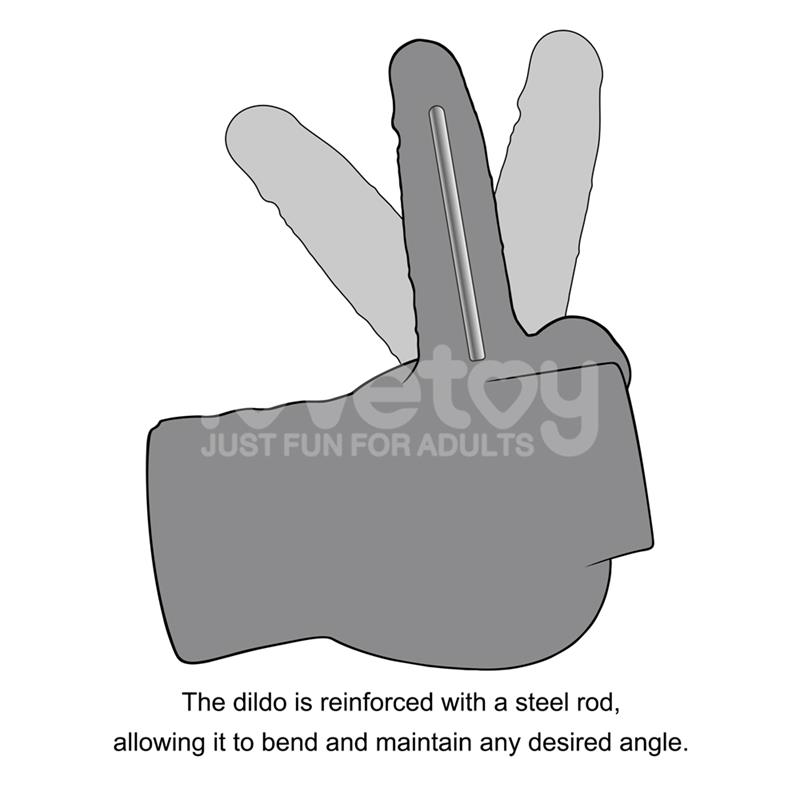 Streetgirls 15 Masturbator with Bendable Dildo