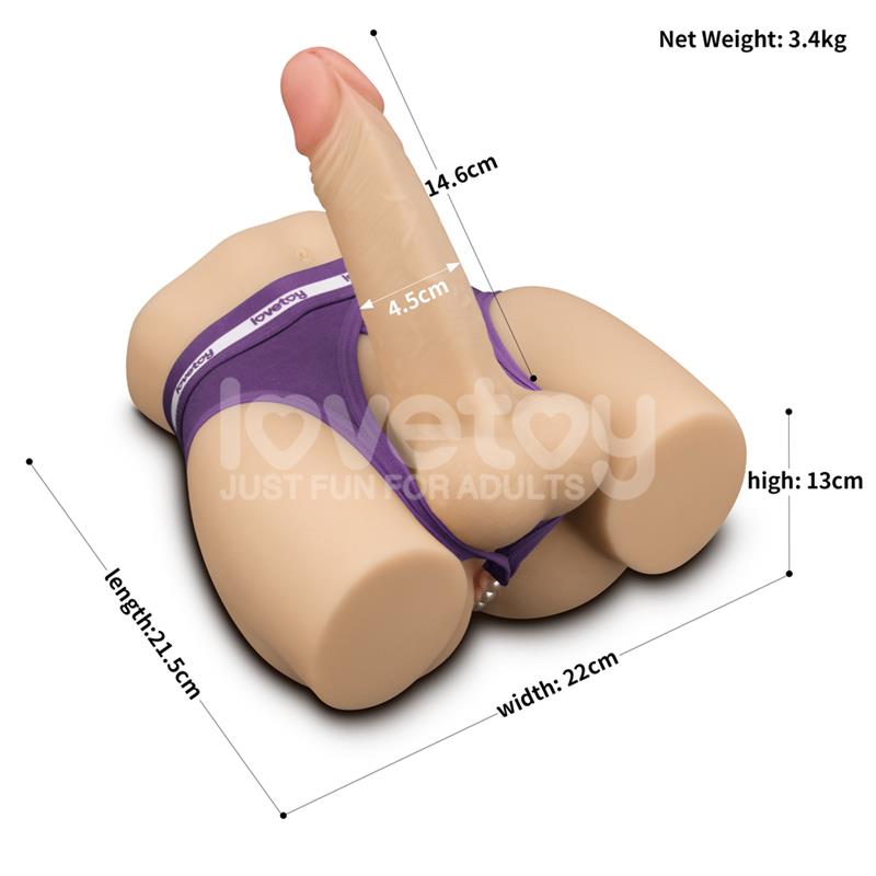 Streetgirls 15 Masturbator with Bendable Dildo