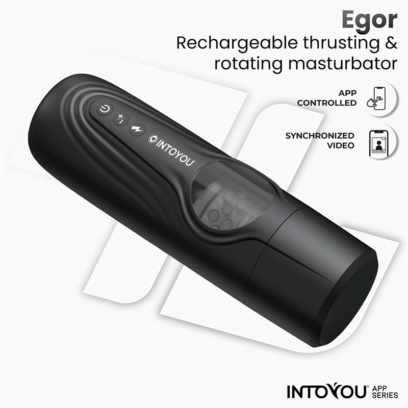 Egor Thrusting and Rotating Male Masturbator with App