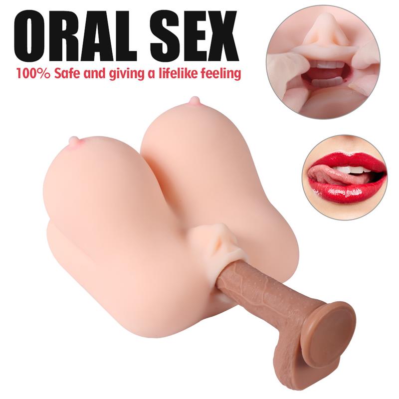 Jalome Masturbator 3 in 1 Vagina, Mouth and Breast 3.2 kg