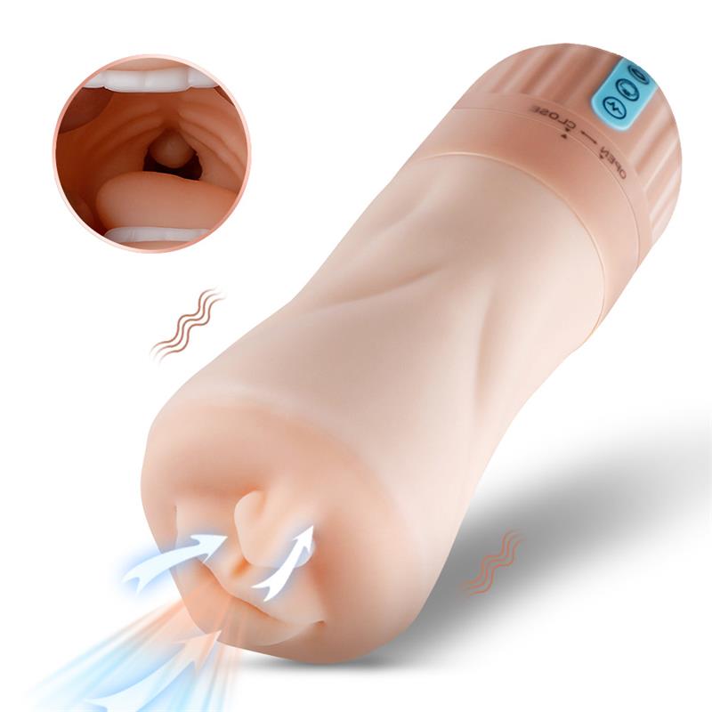 Suctroker V2.0 I Sucking Effect and Vibrating Masturbator