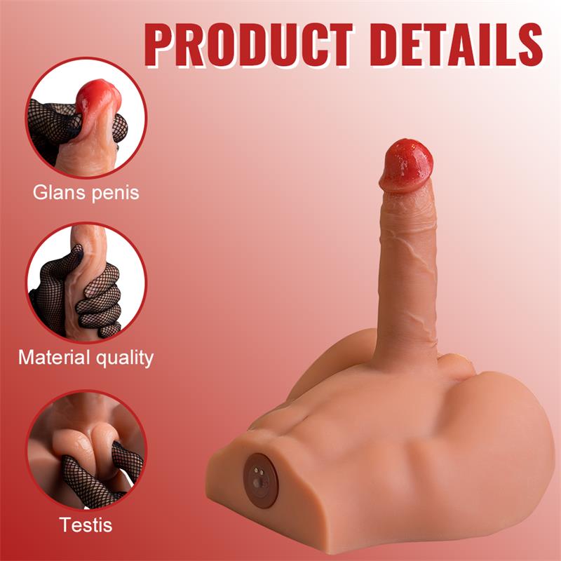Peel Dildo and Ass with Thrusting and Vibration Masturbator 2.7 KG