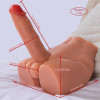 Peel Dildo and Ass with Thrusting and Vibration Masturbator 2.7 KG