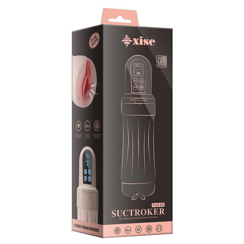 Suctroker V3.0 III Sucking Effect and Vibrating Masturbator