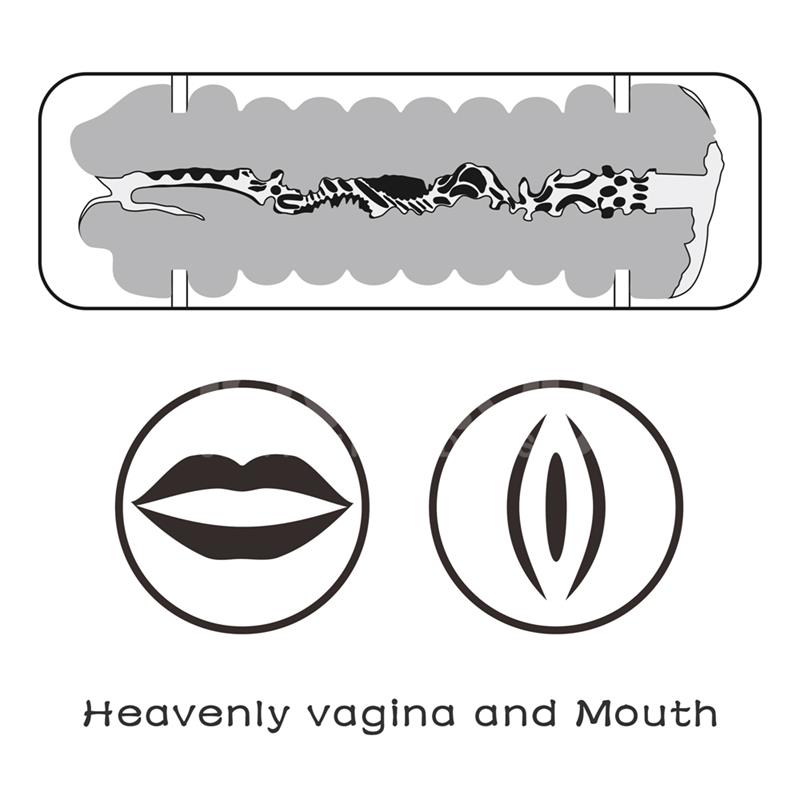 Male Masturbator Virgin-skin Vagina and Mounth