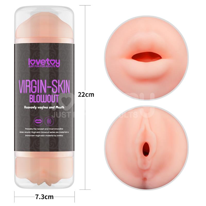 Male Masturbator Virgin-skin Vagina and Mounth